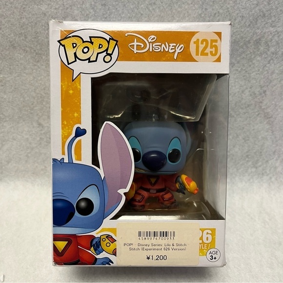 Funko Accessories - NEW Alien STITCH FUNKO Pop #125 Disney 626 Vinyl Figure